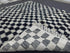 Checker Black & White Handmade Moroccan Berber Wool Rug