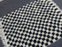 Checker Black & White Handmade Moroccan Berber Wool Rug