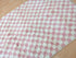 Checkered Pink Moroccan Rug – Handmade Berber Wool Carpet