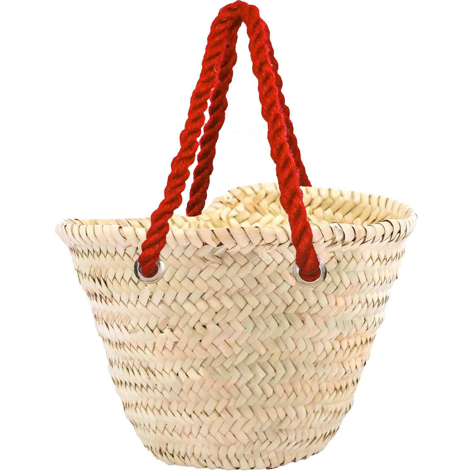 Personalized Oval Straw Basket – Bachelorette Gift Bag