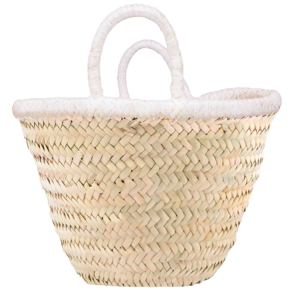 Personalized Oval Straw Basket – Bachelorette Gift Bag