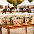 Cowboy Boots Embroidered Straw Basket – Western Style Gift Tote for Horse Riding Events 🐎