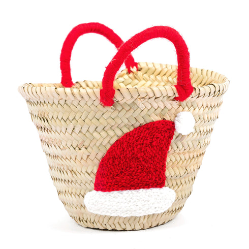 Xmas Small Bag With Santa Hat | Gift Bag