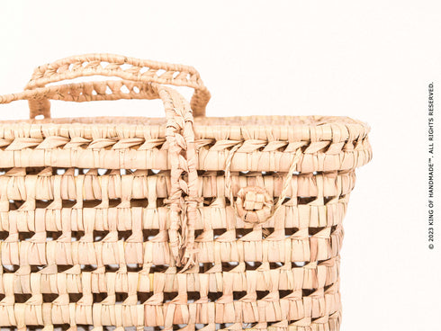 Custom New Baby Gift Box - Woven Toy Storage Basket