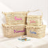 Custom New Baby Gift Box - Woven Toy Storage Basket