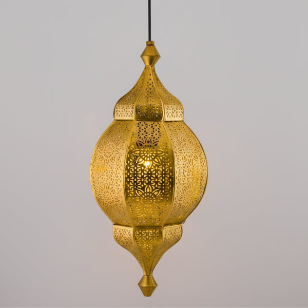 Ideal for creating a warm, inviting ambiance, these Moroccan Lamps cast beautifully patterned light throughout your space, transforming walls and ceilings into mesmerizing displays