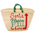 Santa's Straw Bag: Perfect Personalized Gift !