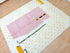 Dotted Wool Rug | Custom Handmade Berber Rug | Pink & Yellow