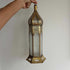 Elegant Moroccan Hanging Lantern - Brass Candle Holder (CL 1009)