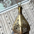 Elegant Moroccan Hanging Lantern - Brass Candle Holder (CL 1009)