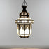 Handcrafted Moroccan Glass Ceiling Lamp - Elegant Pendant