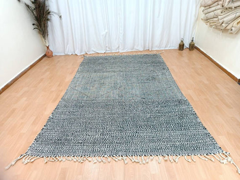 Weave Moroccan Rug – Black & White Handmade Berber Rug