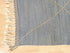 Flat Gray Wool Rug - Handmade Moroccan Kilim Carpet
