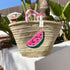 Fruity Watermelon Straw Bag | Summer Beach Tote