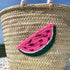 Fruity Watermelon Straw Bag | Summer Beach Tote