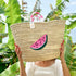 Fruity Watermelon Straw Bag | Summer Beach Tote