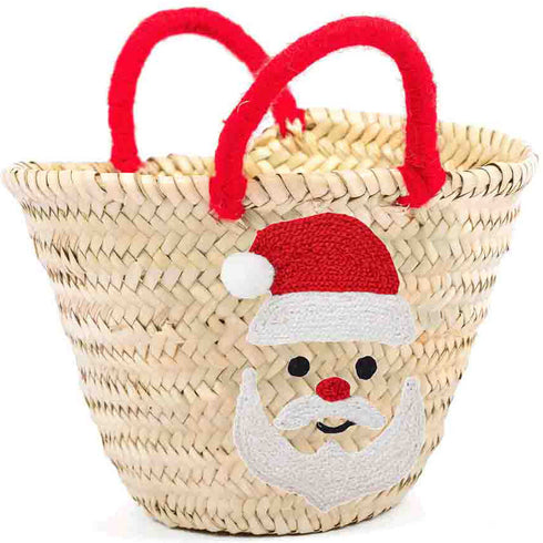 Santa's Straw Bag: Perfect Personalized Gift !