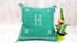 Green Cactus Silk Pillow Cover – Moroccan Sabra Cushion (SP 1005)