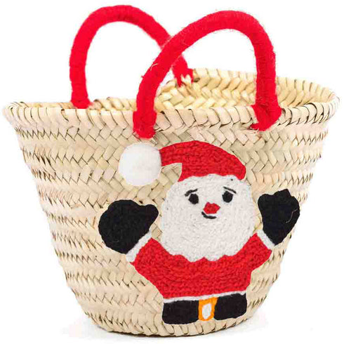 Santa's Straw Bag: Perfect Personalized Gift !