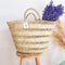 Handcrafted Doum Straw Basket | Openwork Woven Bag