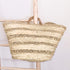 Handcrafted Doum Straw Basket | Openwork Woven Bag
