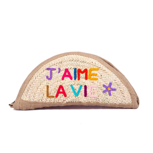 Moon Shape Straw Clutch Bag – Enchanting Bridal & Travel Companion 🌸