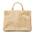 Moroccan Jute Briefcase Bag | Luxury Woven Handbag