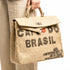 Moroccan Jute Briefcase Bag | Luxury Woven Handbag
