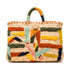 Handcrafted Colorful Moroccan Handbag | Embroidered Market Tote
