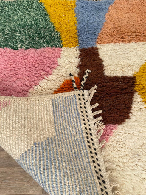 Handmade Azilal Wool Rug - Custom Moroccan Area Rugs