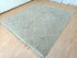 Handmade Beige Moroccan Wool Rug - Boho Living Room Carpet