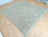 Handmade Beige Moroccan Wool Rug - Boho Living Room Carpet