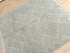 Handmade Beige Moroccan Wool Rug - Boho Living Room Carpet