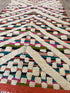 Handmade Beni Ourain Wool Rug - Large Area Rug for Living Room