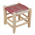 Handmade Braided Rope Stool - Moroccan Craft