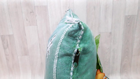 Handmade Cactus Silk Pillow Cover – Moroccan Sabra Cushion (SP 1007)