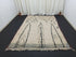 Handmade Creamy Abstract Moroccan Berber Rug for Living Room