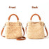 Mini Straw Crossbody Bag | Handmade Birkin Inspired Handbag For Women