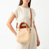 Mini Straw Crossbody Bag | Handmade Birkin Inspired Handbag For Women