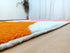 Handmade Moroccan Berber Rug - Peach & Blue Wool Area Rug