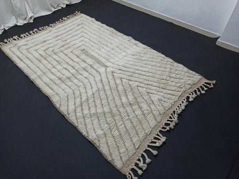 Handmade Moroccan Berber Rug – Custom Wool Boho Rug