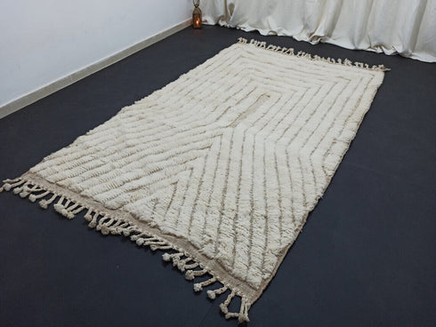 Handmade Moroccan Berber Rug – Custom Wool Boho Rug
