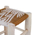 Handmade Moroccan Braided Rope Stool – Rustic Charm