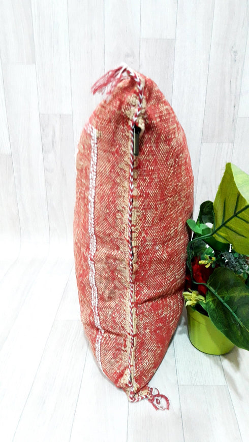 Handmade Moroccan Cactus Silk Cushion Cover (SP 1009)