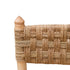 Handmade Moroccan Laurel Wood Chair – Woven Seat