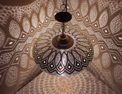 Handmade Moroccan Pendant Light, Moroccan Hanging lamp (PL 1009)