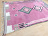 Handmade Moroccan Pink Rug - Berber Wool Carpet