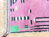 Handmade Moroccan Pink Rug - Berber Wool Carpet