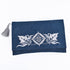 Moroccan Blue Clutch Handbag – Elegant Embroidery for Weddings & Special Occasions