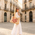 Moroccan wicker handbag with I’m Kind of A Big Deal embroidery in bordeaux 3